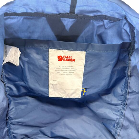 Fjällräven Kånken Classic Backpack Blue Nordic Style Outdoor School Bag - Picture 11 of 12